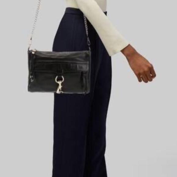Rebecca Minkoff Mini Mac Leather Crossbody - Picture 4 of 9